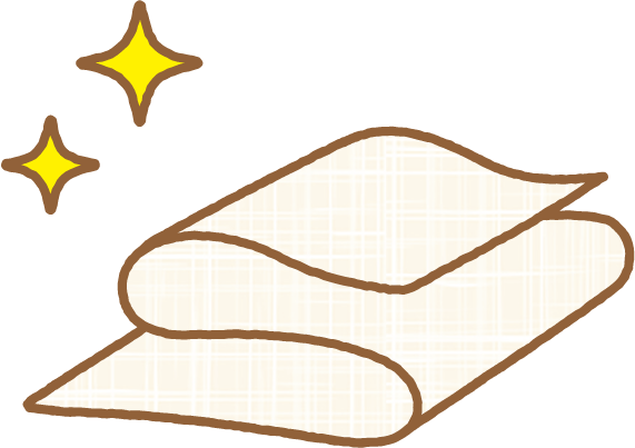 プロのクリーニングで安心清潔